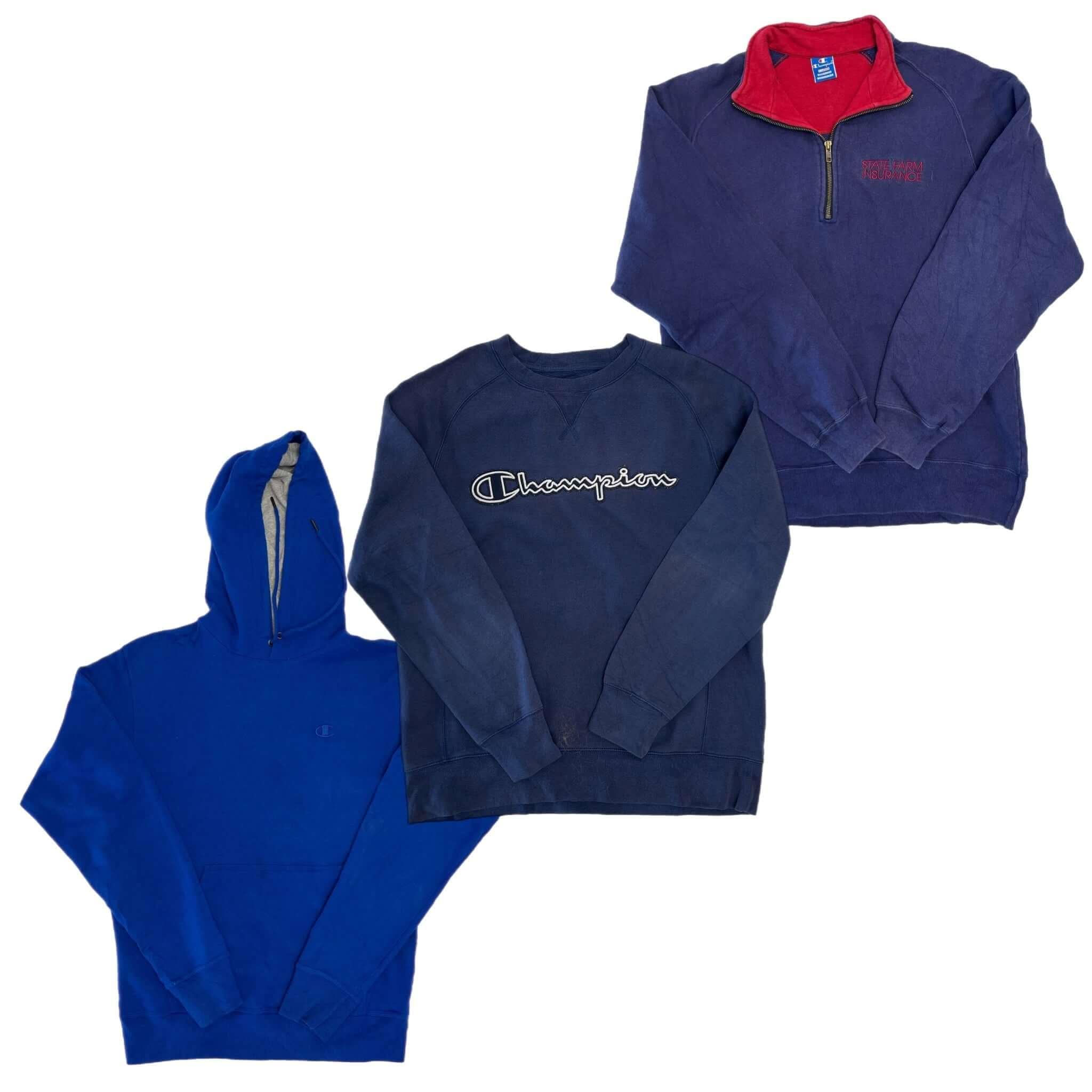 Collection of CHAMPION SWEATSHIRTS/ HOODIES in a gallery layout